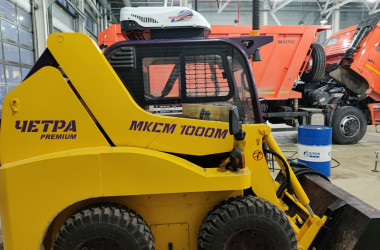 Кондиционер FE 350 на погрузчике ЧЕТРА МКСМ 1000